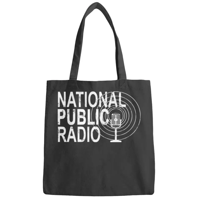 National Public Radio | Vintage Retro Broadcasts Bags