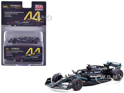 Mercedes-AMG F1 W14 E Performance #44 Lewis Hamilton Pole Position Formula One F1 Hungarian GP (2023) Global64 Series 1/6...