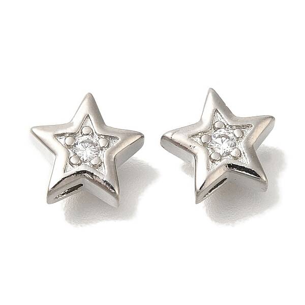 Brass Micro Pave Cubic Zirconia