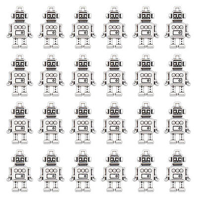 80Pcs Tibetan Style Alloy Pendants
