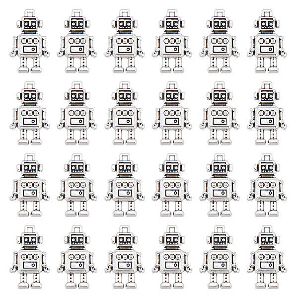 80Pcs Tibetan Style Alloy Pendants