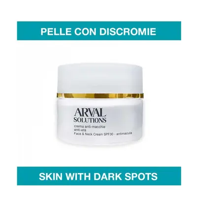 Arval solution antimacula - face and neck cream spf 30 vs. 30 ml