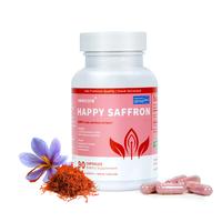 Newcore Happy Saffron - #1 Formula for a Healthier Happier You 90 Capsules Gluten-Free Dairy-Free Eggs-Free Premium Quality H...