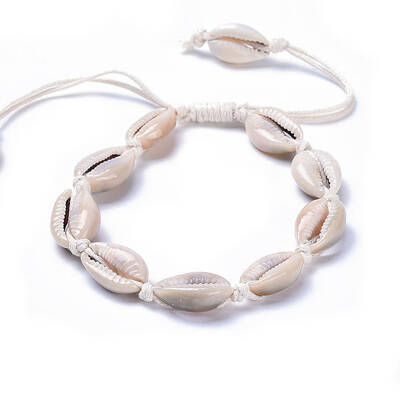 Adjustable Cowrie Shell Anklets