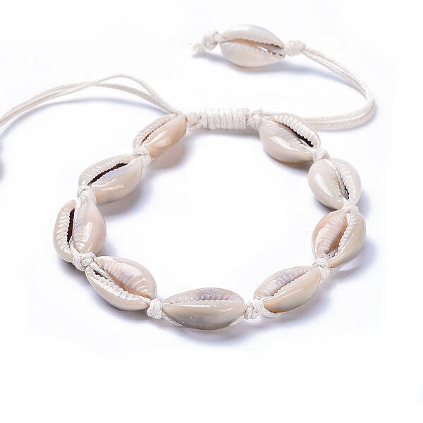 Adjustable Cowrie Shell Anklets