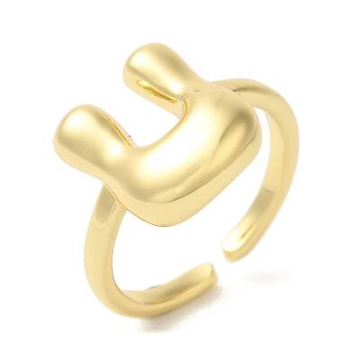 Brass Open Cuff Rings