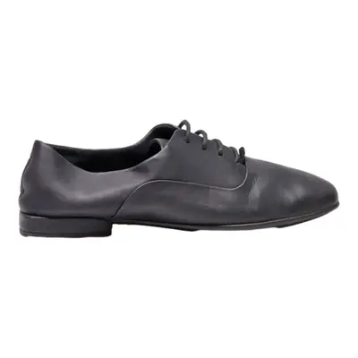 ECCO Oxford Shoes Black Leather Womens UK 5