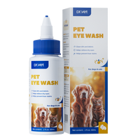 Drvet Pet Dog Eye Drops,Eye Drops for Dogs&Cats,Dog Eye Infection Treatment to Soothe Eye Allergy,Soothe Dry Eyes Pink Eyes,D...