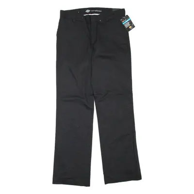 DICKIES Womens Trousers Black Regular Bootcut W34 L34