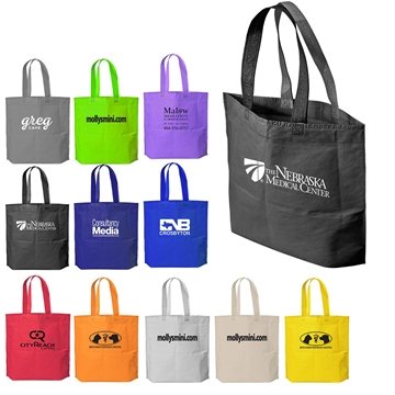 250 Promotional Econo Gusset Bag - Reinforced Handles