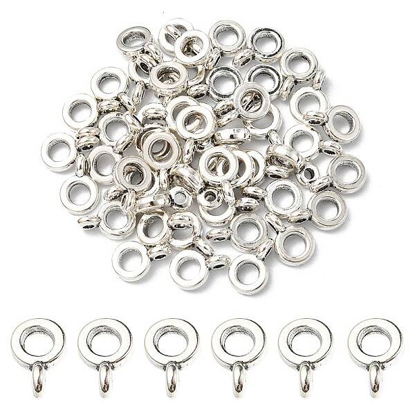 Tibetan Style Alloy Tube Bails