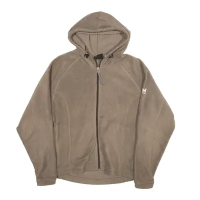 HELLY HANSEN Hoodie Brown Full Zip Womens M