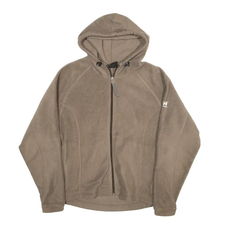 HELLY HANSEN Hoodie Brown Full Zip Womens M