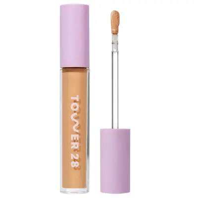 Tower 28 Swipe Serum Concealer - For Sensitive Skin - All-Over Hydrating Concealer, Medium-Buildable Coverage - Clean, Cruelt...