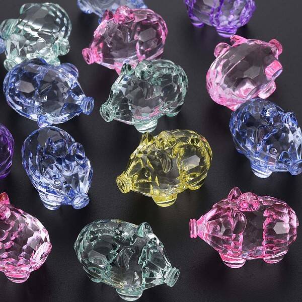 Transparent Acrylic Pendants