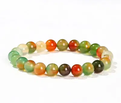 Multicolor Crystal Bead Jewelry for Men & Womenââ-Yooplite,Amazonite,African Dragonblood,Amathyst,Rose Quartz,Obsidian,Ka...
