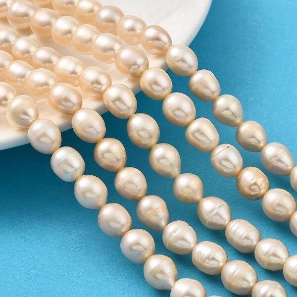 Natural Cultured Freshwater Pearl Beads Strands