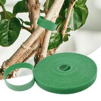 Green Garden Twine, Plant Ties, Nylon Plant Bandage, Garden Hook Loop Bamboo Cane Wrap Support, Climbing Plants Outdoor Garde...