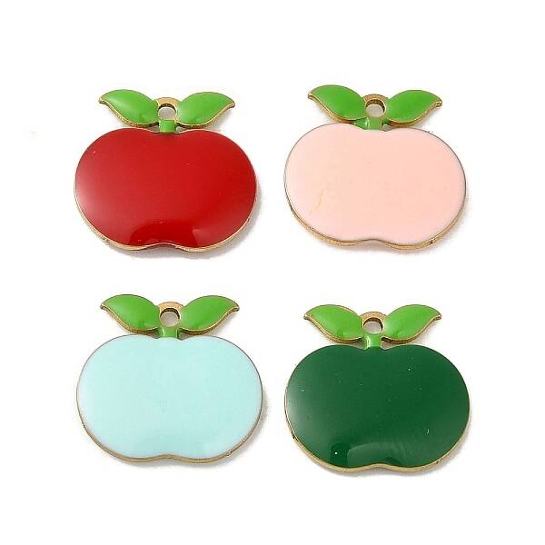 Teachers' Day Brass Enamel Charms
