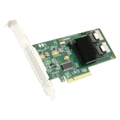 SAS9211-8I/SGL LSI Logic 8-Port SAS 6Gb/s / SATA 6Gb/s PCI Express 2.0 x8 MD2 Low Profile RAID 0/1/1E/10 Controller Card