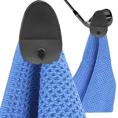 Golf Microfiber Waffle Sports Towel | Color: Blue