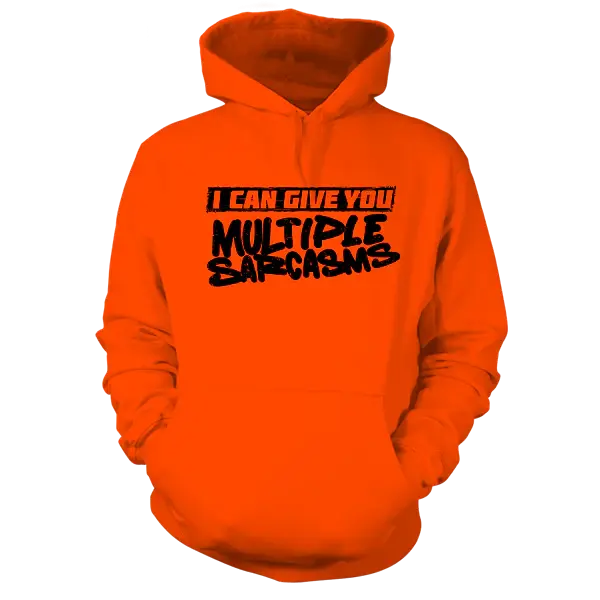 Multiple Sarcasms - Safety Yellow Hoodie