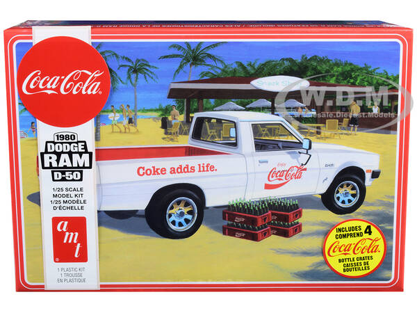 Skill 3 Model Kit 1980 Dodge Ram D-50 Pickup Truck \