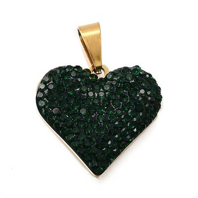 201 Stainless Steel Clay Pendants