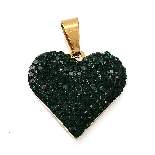 201 Stainless Steel Clay Pendants