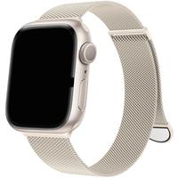 Magnetic Stainless Steel Watch Band (Band Only), 1 Count Durable & Fashionable Replacement Band for Apple Watch Series 1-9 & ...