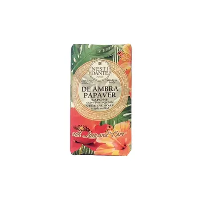 Nesti Dante With Love & Care Vegetable Soap De Ambra Papave 250 g