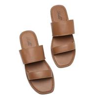 katliu Classic Bands - Women's Flat Sandals Two Strap Slide Sandals Open Toe Girl Walking Shoes Ladies Sandals 2025