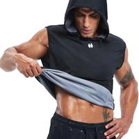 HOTSUIT Portable Men's Sauna Vest Full Zip Sweatshirt Odorless Fitness Sauna Top Workout Clothes compression tank top Outdoor...