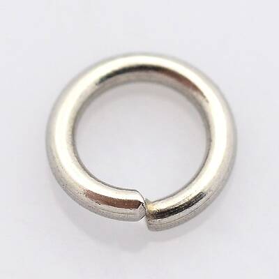 Tarnish Resistant 304 Stainless Steel Open Jump Rings