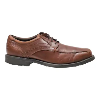 ROCKPORT Derby Shoes Brown Leather Mens UK 7.5