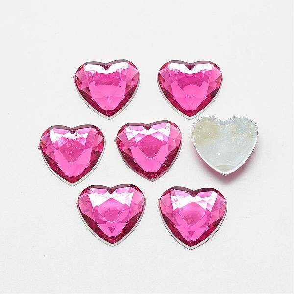 Acrylic Rhinestone Flat Back Cabochons