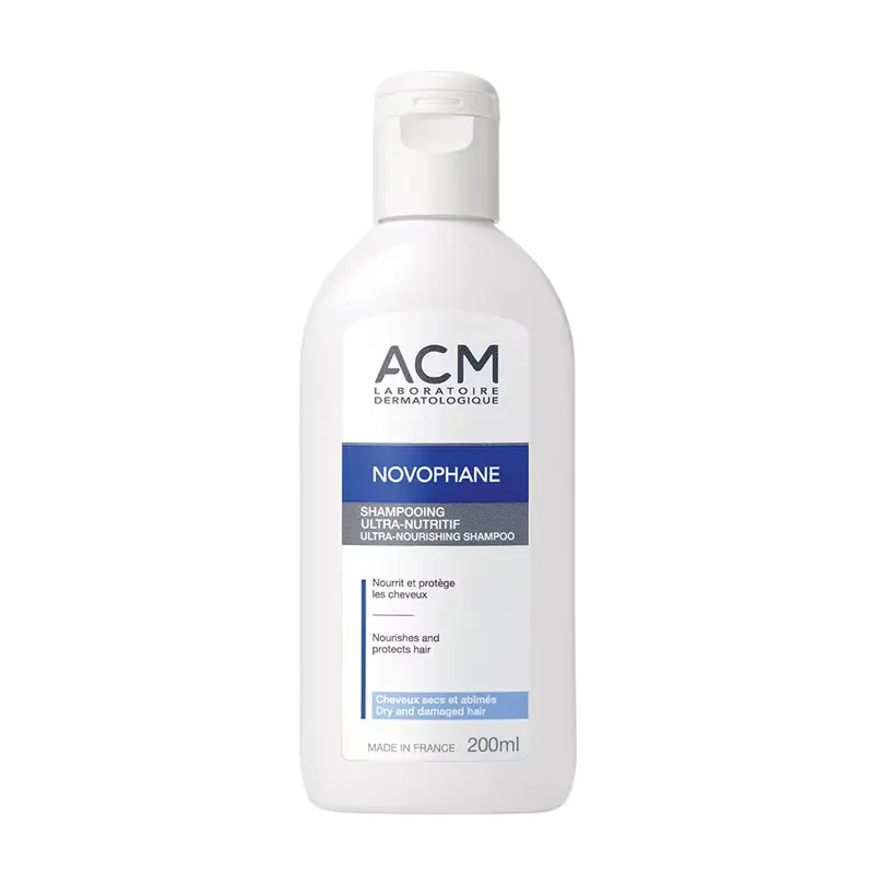 Laboratory ACM, Novophane, hair shampoo, to nourish, 200 ml