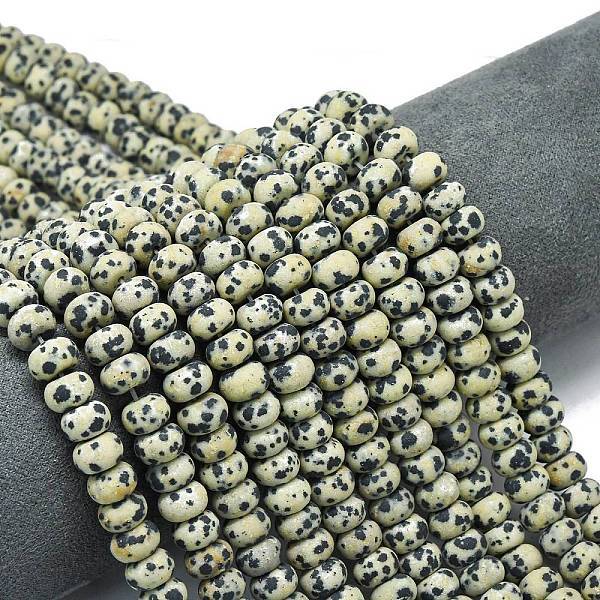 Natural Dalmatian Jasper Beads Strands