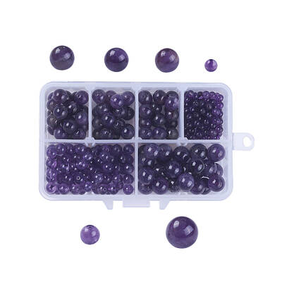 Natural Amethyst Beads