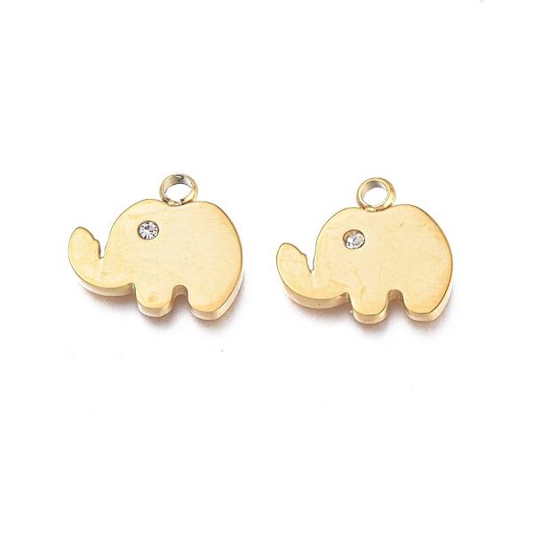 Ion Plating(IP) 304 Stainless Steel Charms