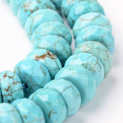 Natural Magnesite Beads Strands