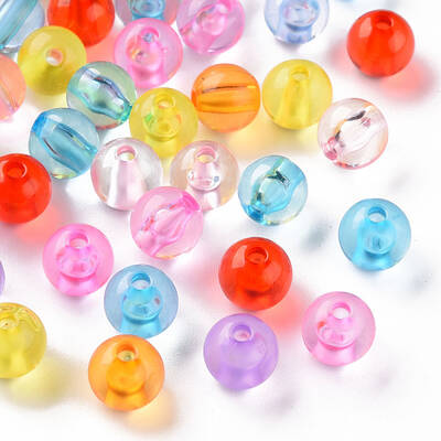 Transparent Acrylic Beads