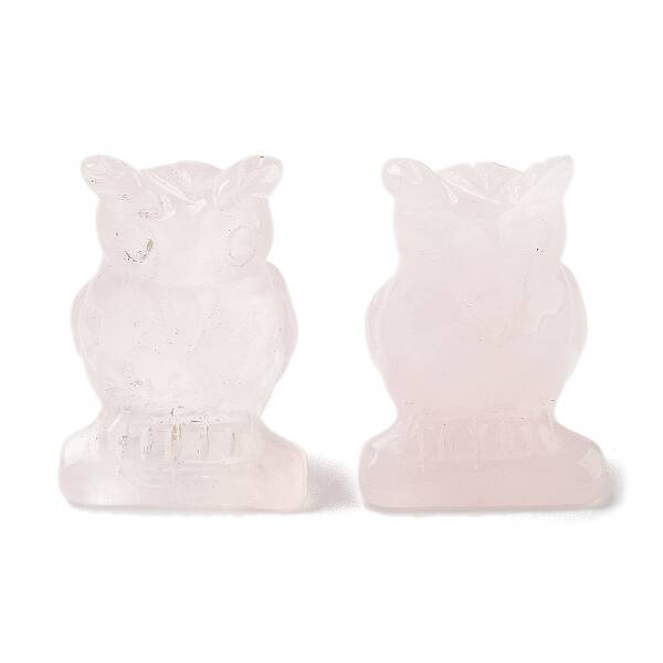 Natural Rose Quartz Carved Figurines