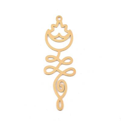 201 Stainless Steel Big Pendants