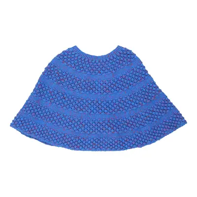 Unbranded Mini Skirt - 24W UK 4 Blue Cotton