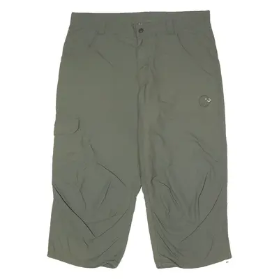 MAMMUT Outdoor Mens Trousers Grey Regular Straight W36 L21
