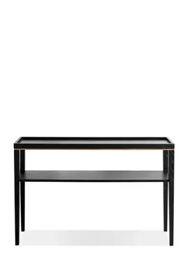 Black Wooden Console Table | Liang & Eimil Otium