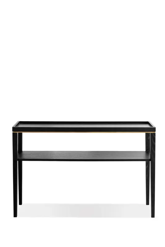Black Wooden Console Table | Liang & Eimil Otium