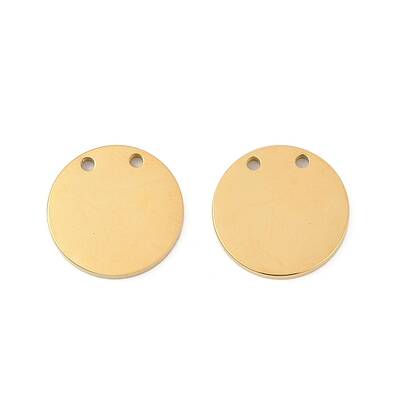 304 Stainless Steel Stamping Blank Tag Pendants