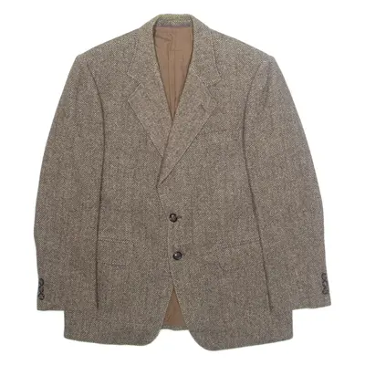 RITEX Mens Blazer Jacket Brown Wool L